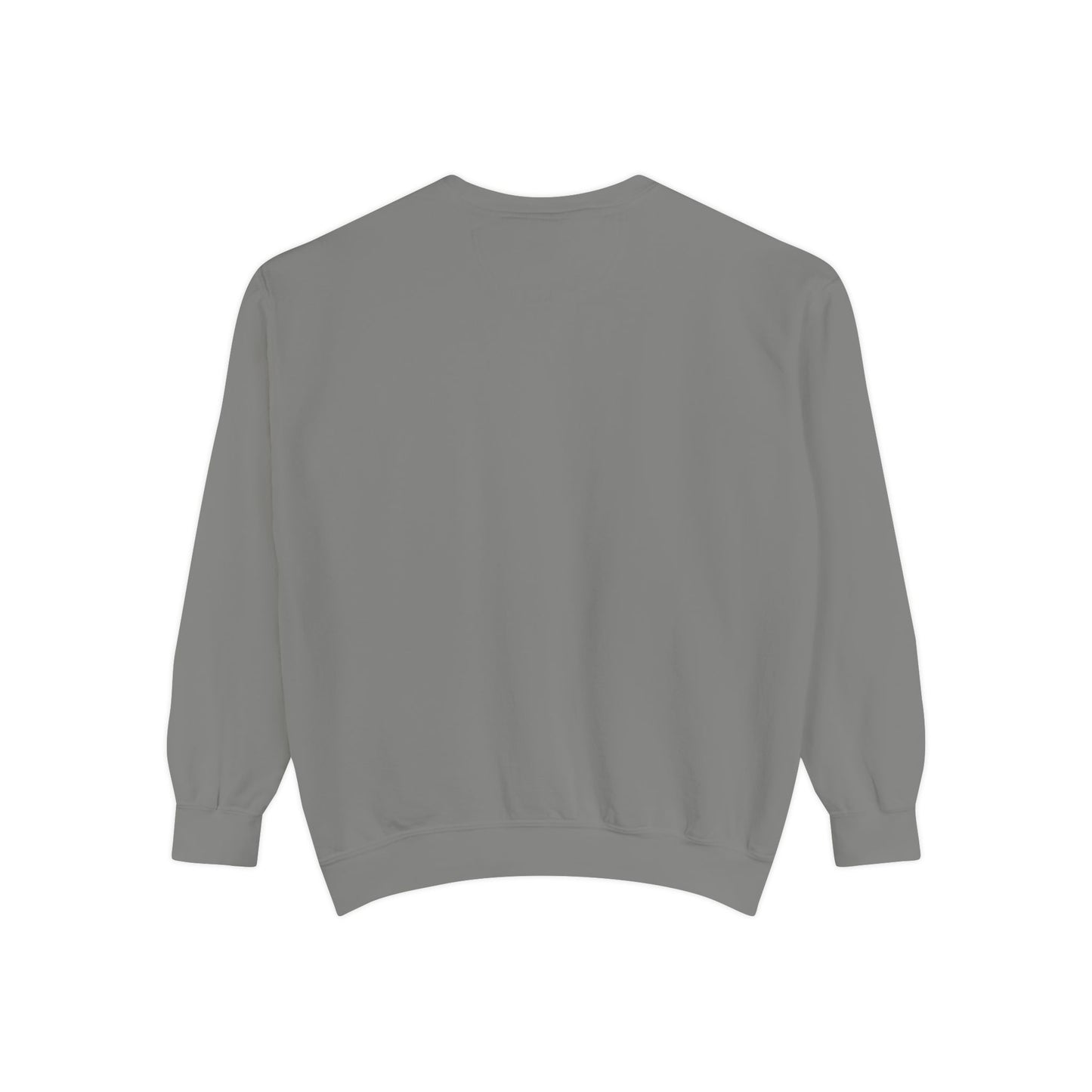 Happy Vibes Unisex Garment-Dyed Sweatshirt - Perfect for Cozy Days