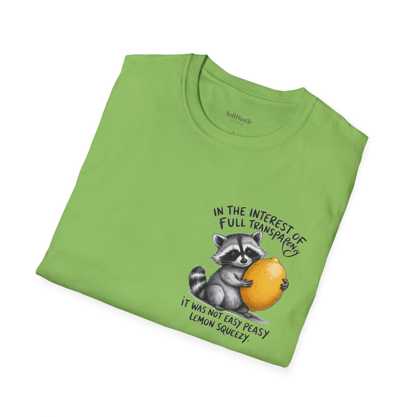 'Full Transparency' Raccoon Design