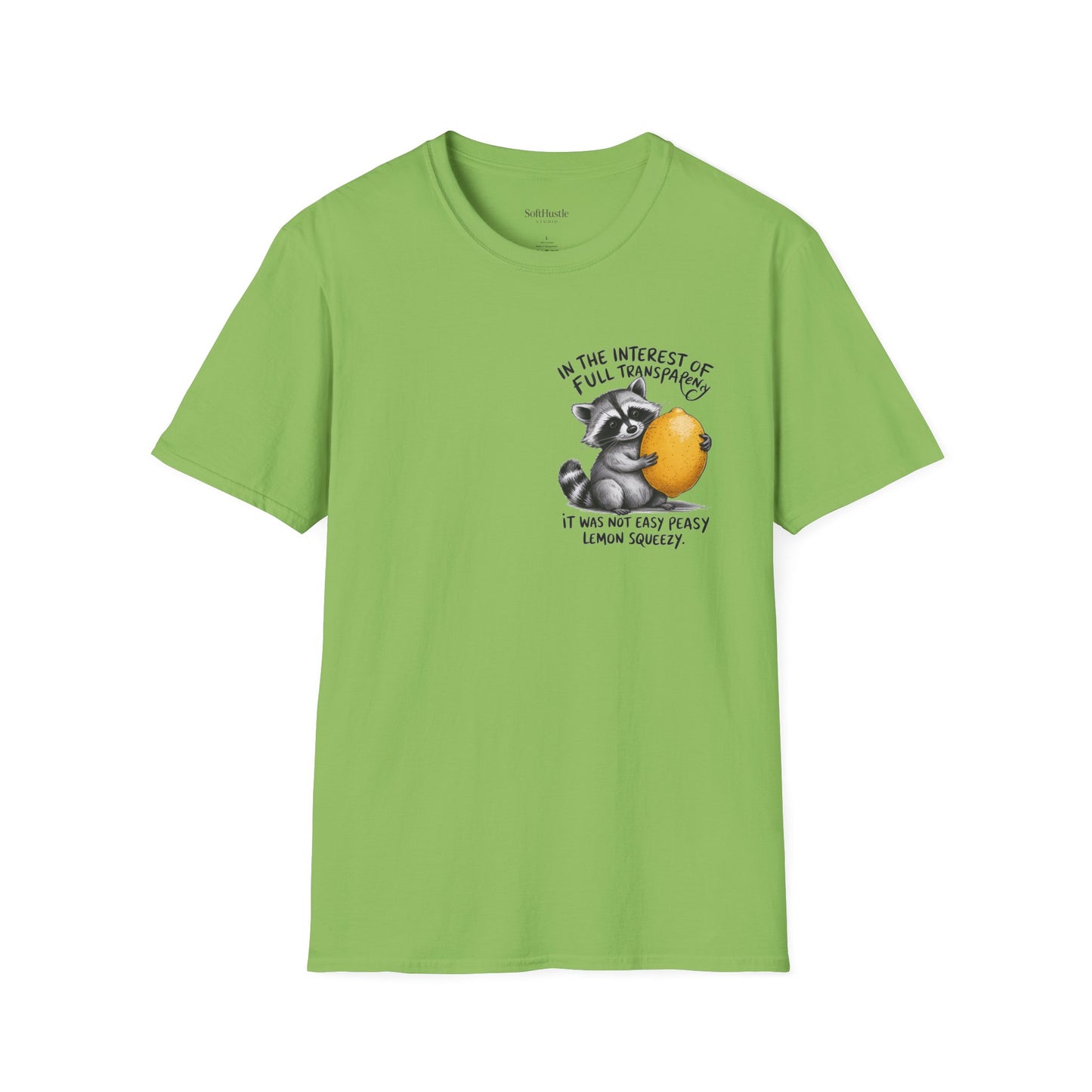 'Full Transparency' Raccoon Design