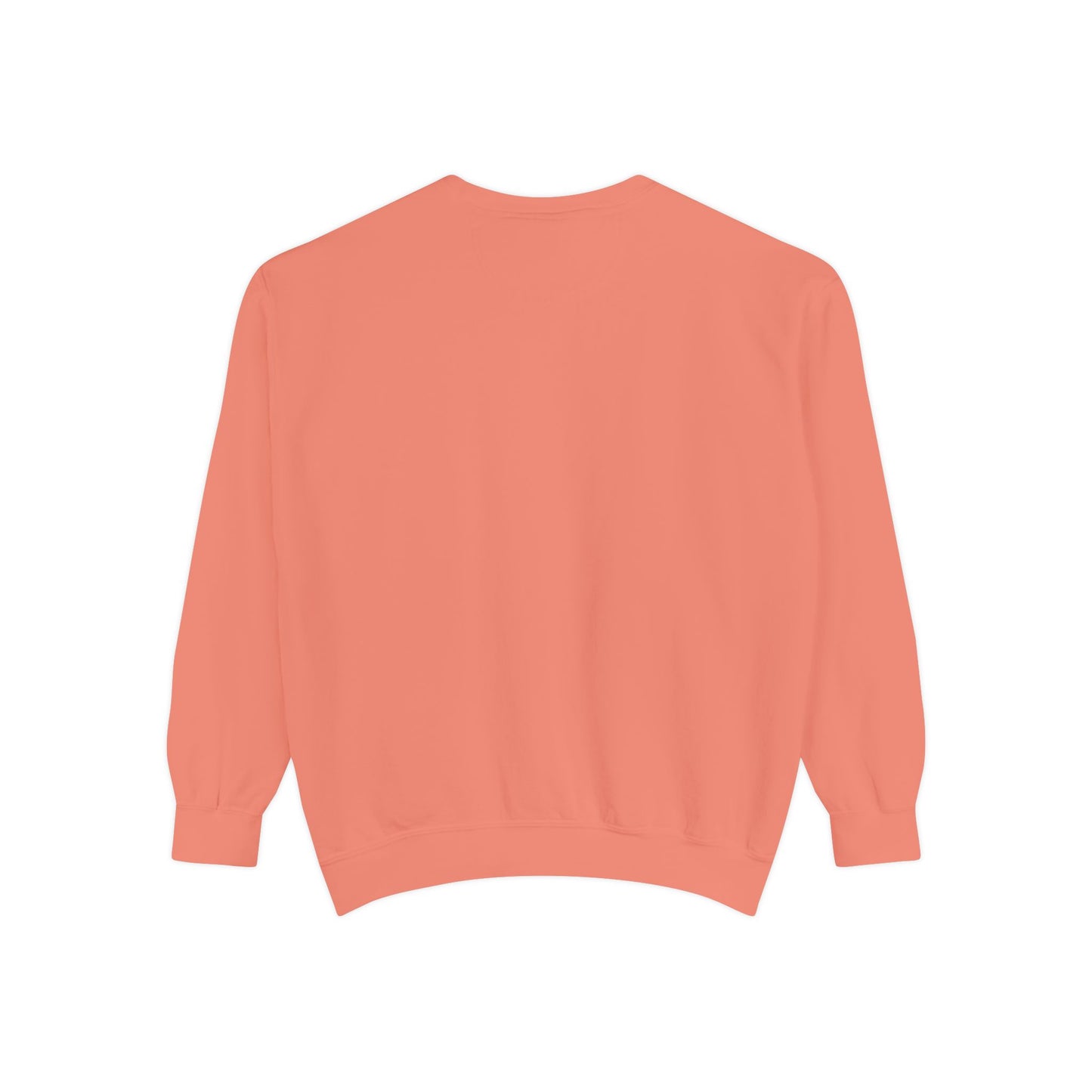 Happy Vibes Unisex Garment-Dyed Sweatshirt - Perfect for Cozy Days