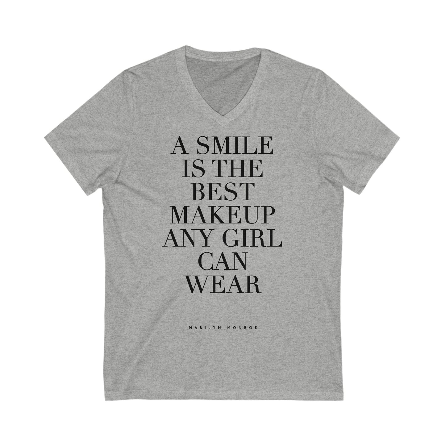 'A Smile is the Best Makeup'