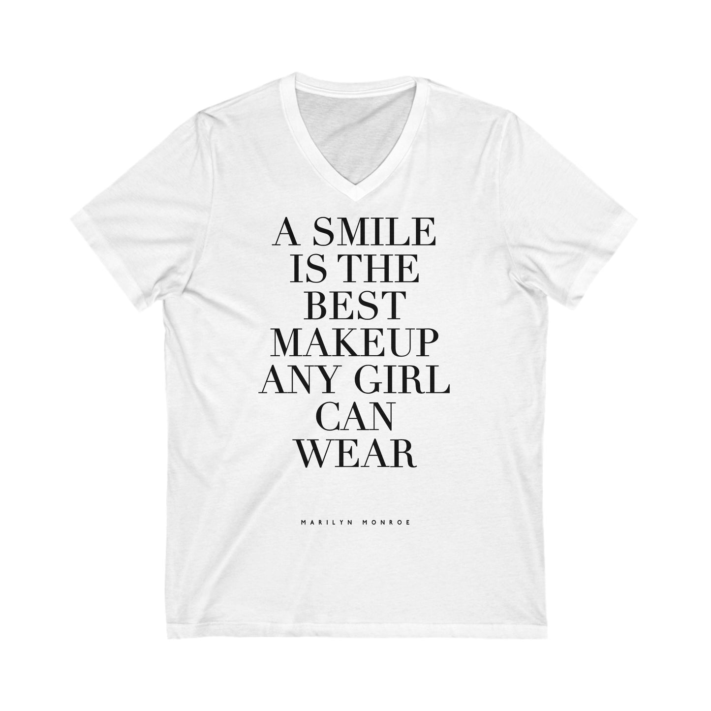 'A Smile is the Best Makeup'