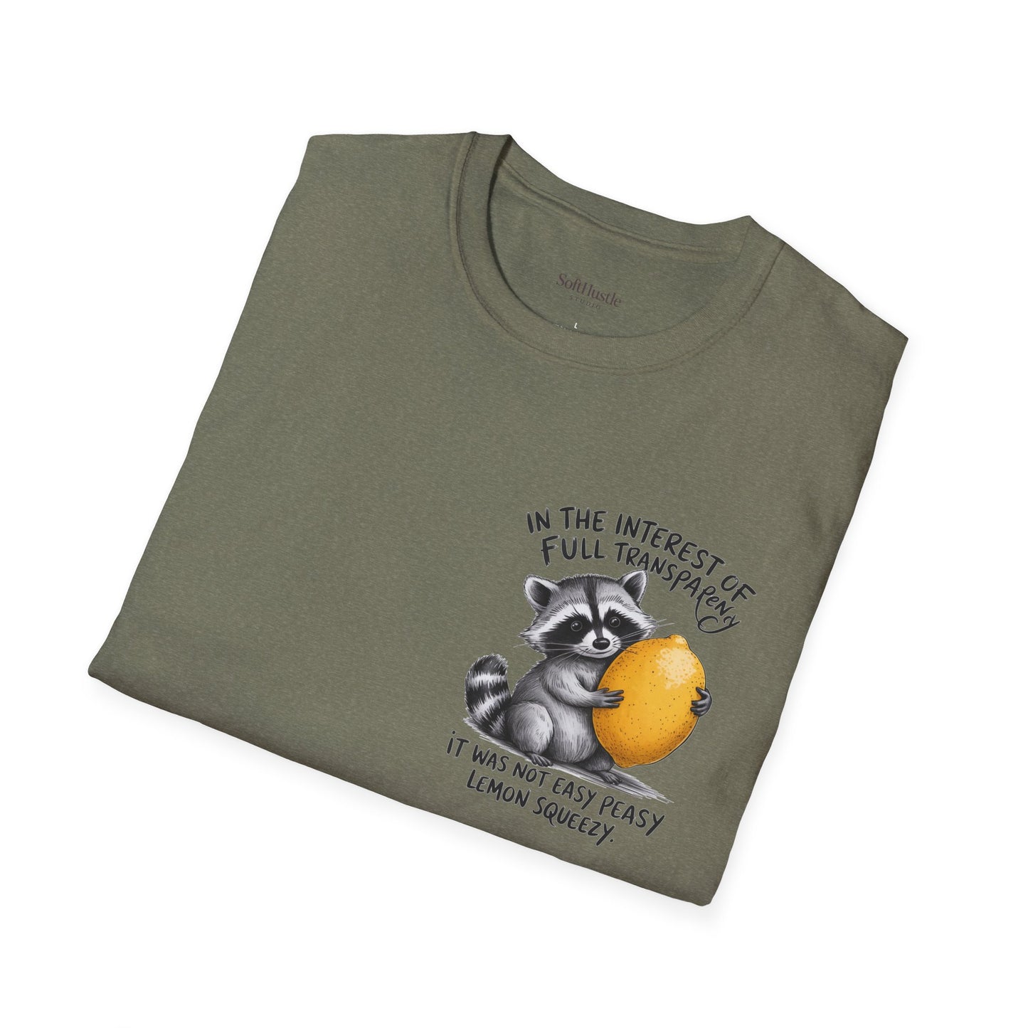 'Full Transparency' Raccoon Design