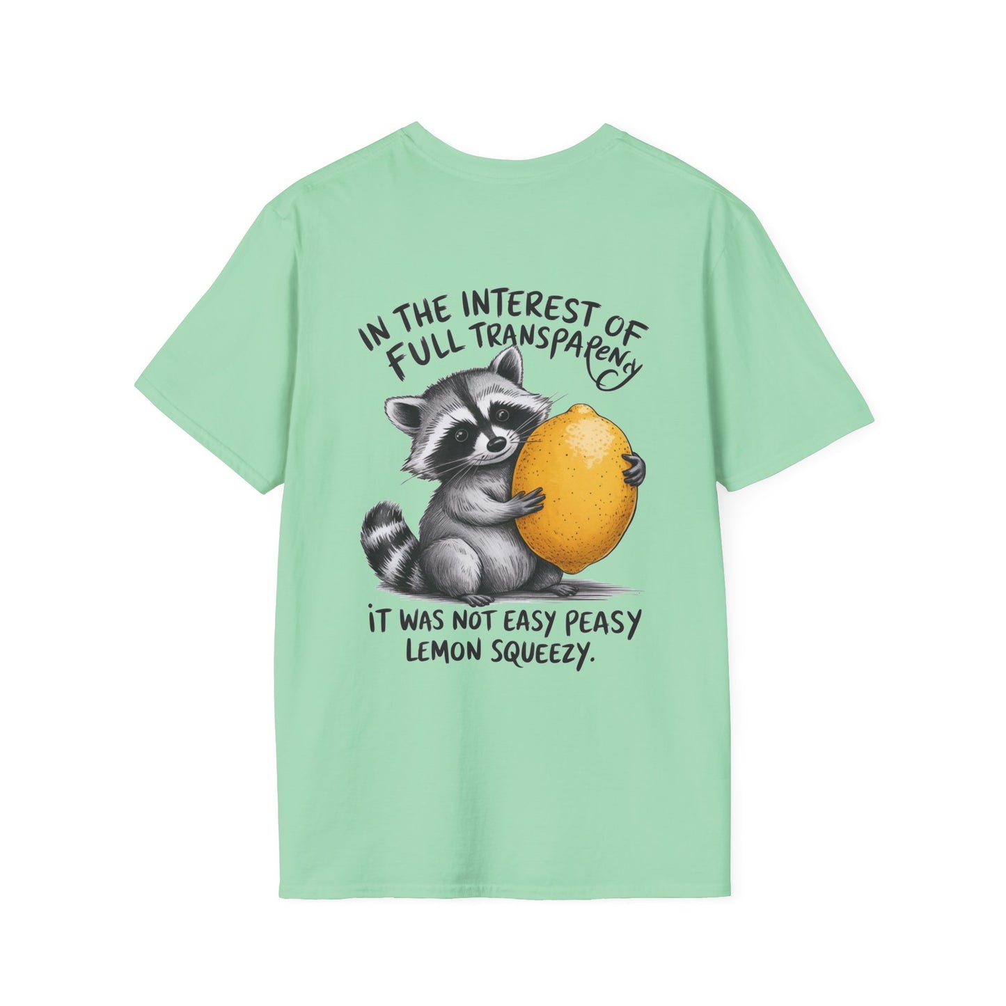 'Full Transparency' Raccoon Design