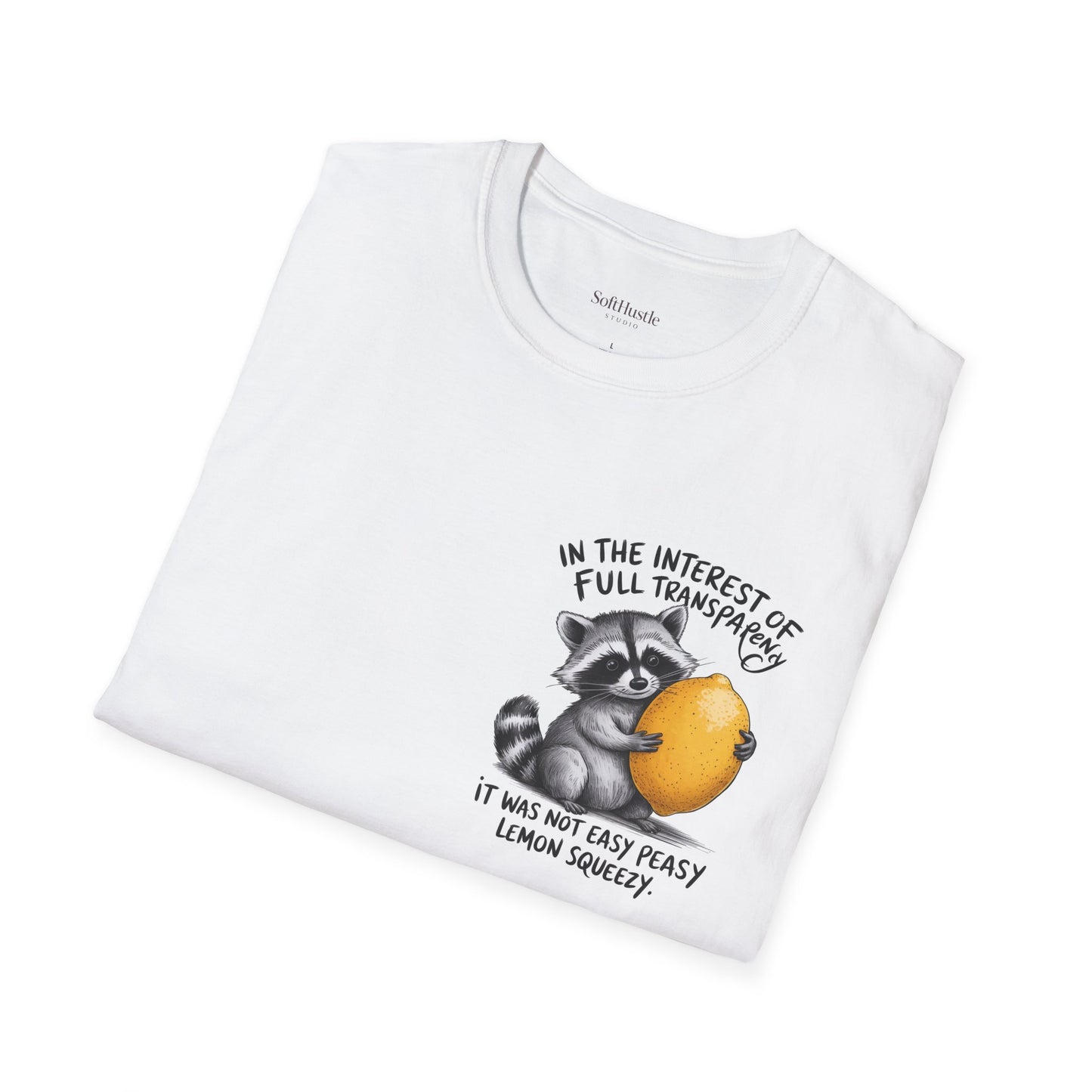 'Full Transparency' Raccoon Design