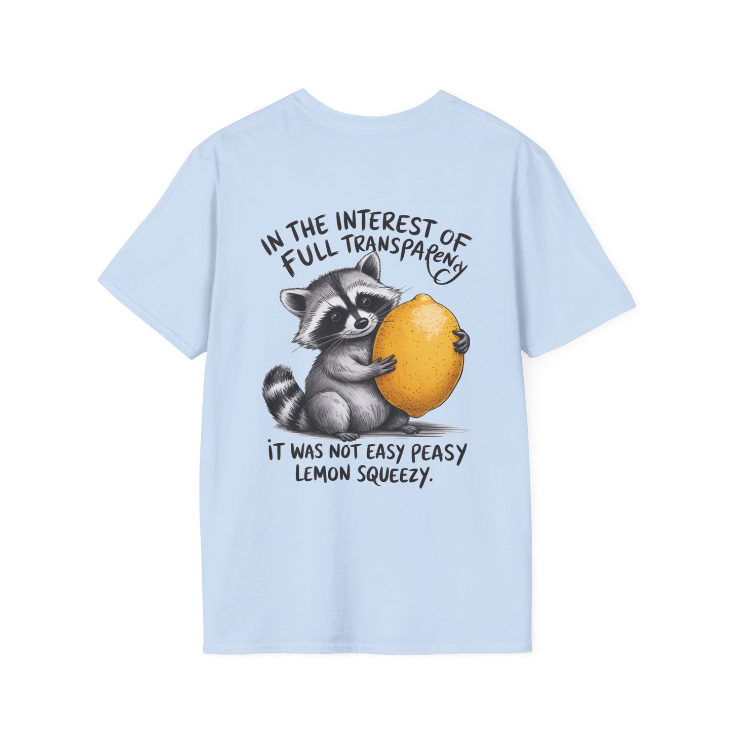 'Full Transparency' Raccoon Design