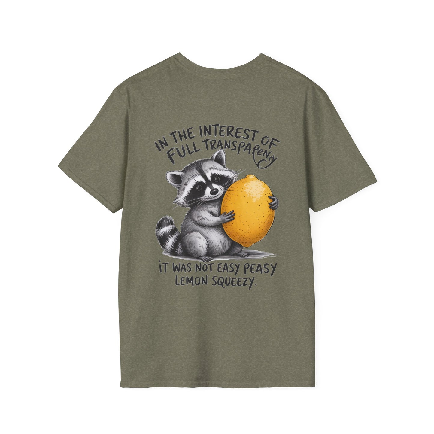 'Full Transparency' Raccoon Design