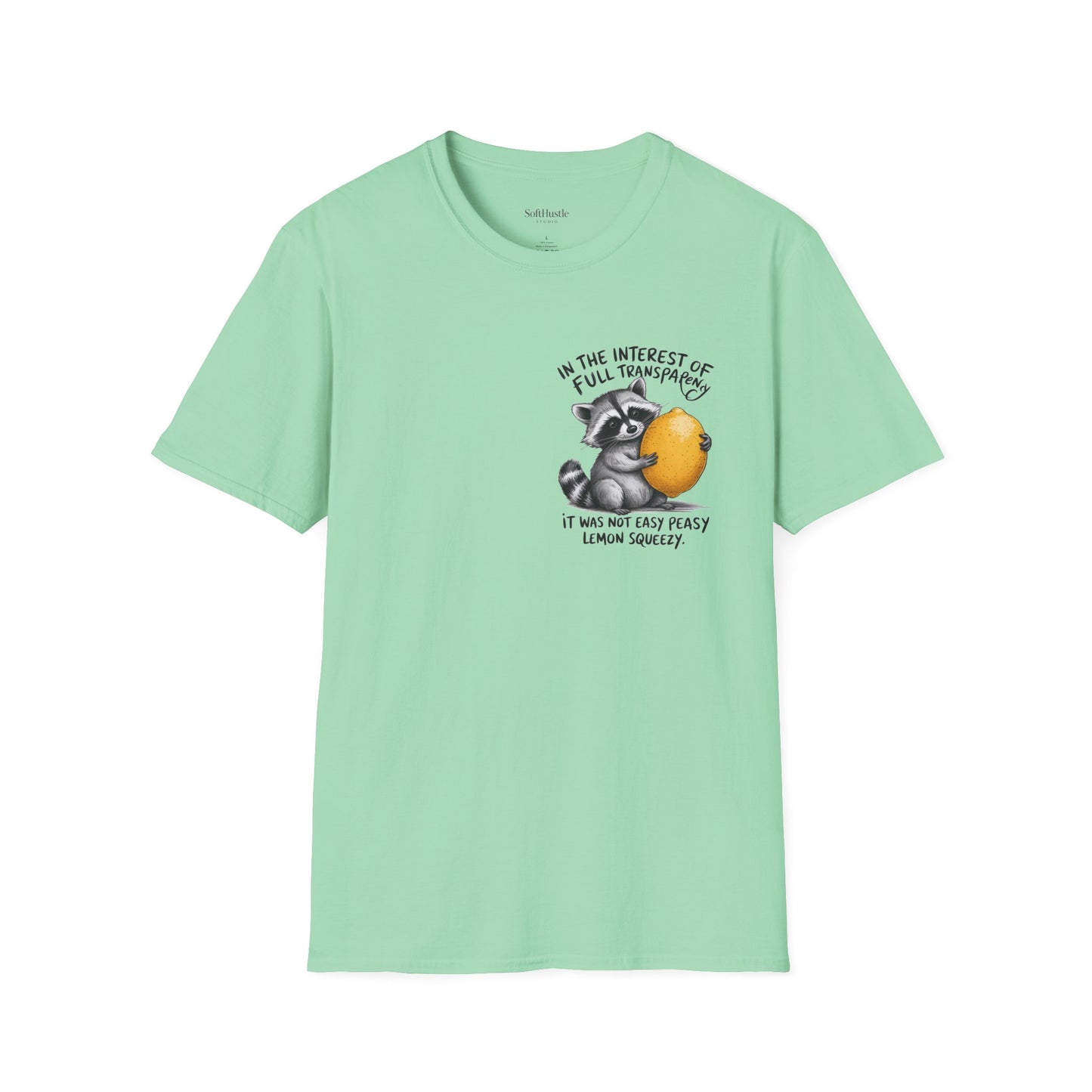 'Full Transparency' Raccoon Design
