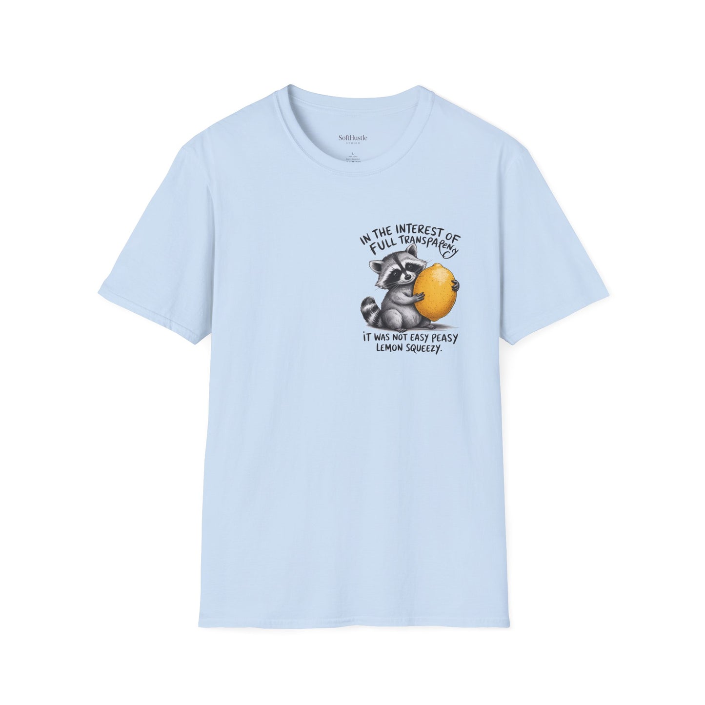'Full Transparency' Raccoon Design