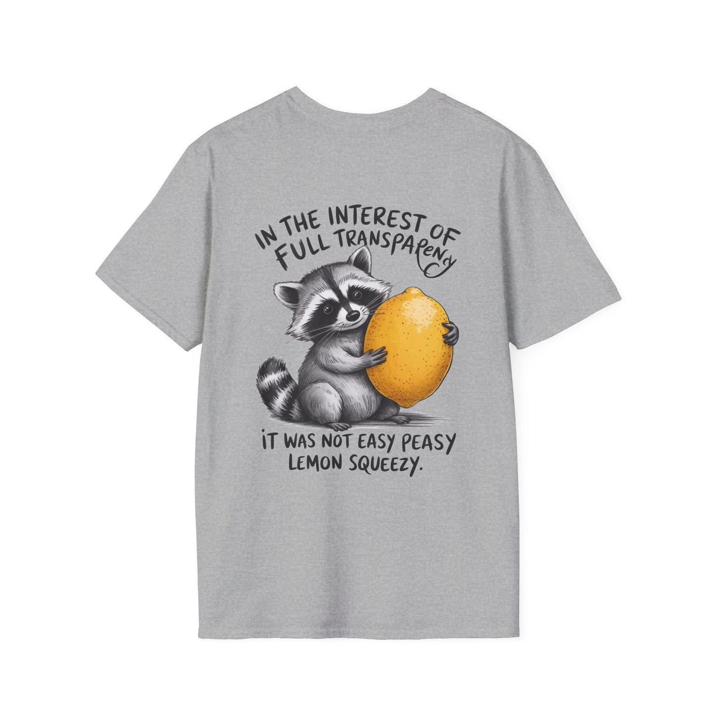'Full Transparency' Raccoon Design
