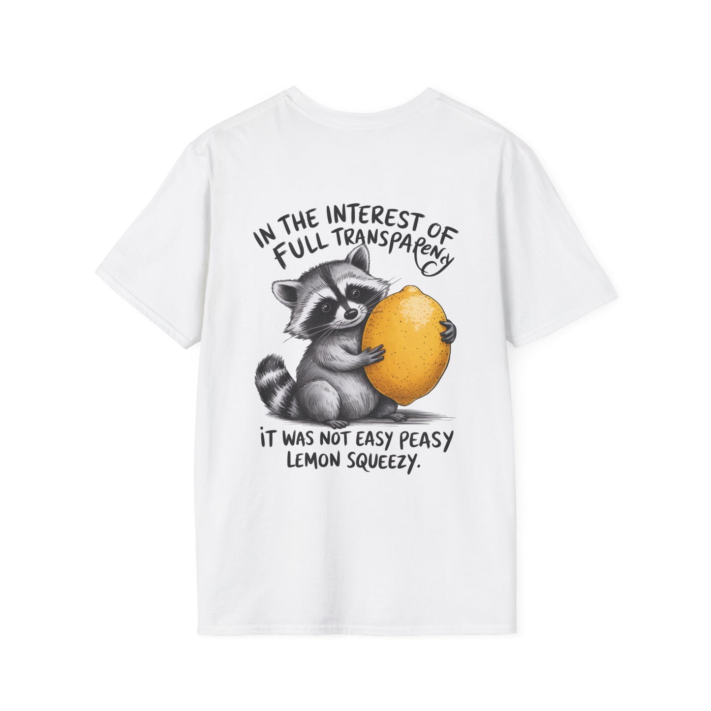 'Full Transparency' Raccoon Design