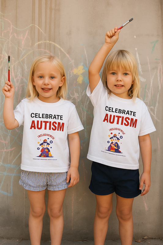 Kids Autism Awareness Tee - Celebrate Inclusivity