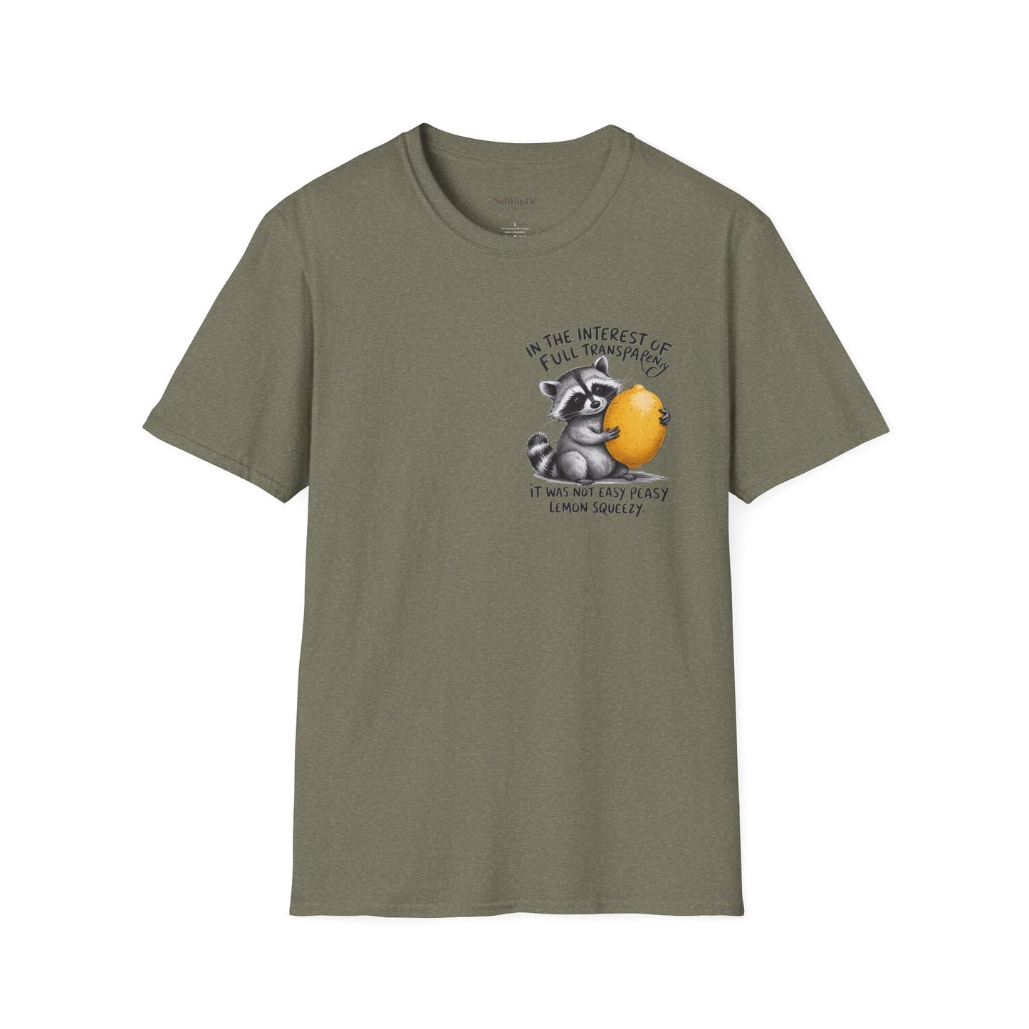 'Full Transparency' Raccoon Design